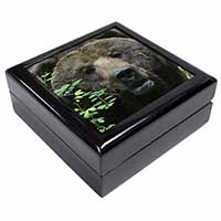 Beautiful Brown Bear Keepsake/Jewellery Box
