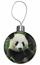 Beautiful Panda Bear Christmas Bauble