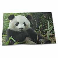 Large Glass Cutting Chopping Board Beautiful Panda Bear