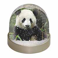 Beautiful Panda Bear Snow Globe Photo Waterball