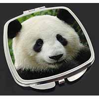 Face of a Giant Panda Bear Make-Up Compact Mirror