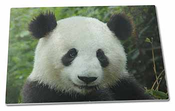 Large Glass Cutting Chopping Board Face of a Giant Panda Bear