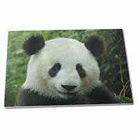 Large Glass Cutting Chopping Board Face of a Giant Panda Bear