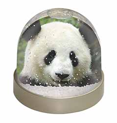 Face of a Giant Panda Bear Snow Globe Photo Waterball