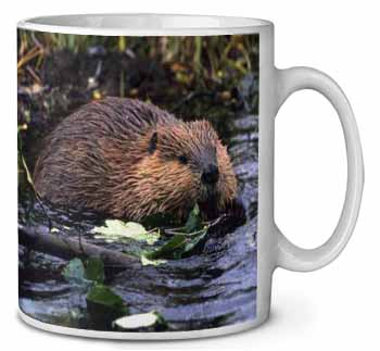 River Beaver Ceramic 10oz Coffee Mug/Tea Cup