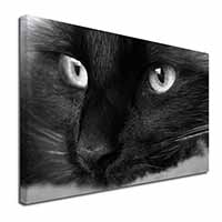 Gorgeous Black Cat Canvas X-Large 30"x20" Wall Art Print