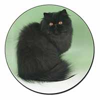 Black Persian Cat Fridge Magnet Printed Full Colour