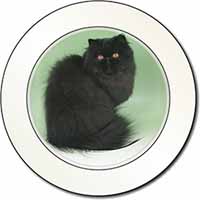 Black Persian Cat Car or Van Permit Holder/Tax Disc Holder