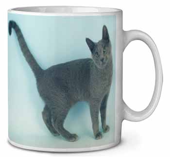Russian Blue Cat Ceramic 10oz Coffee Mug/Tea Cup