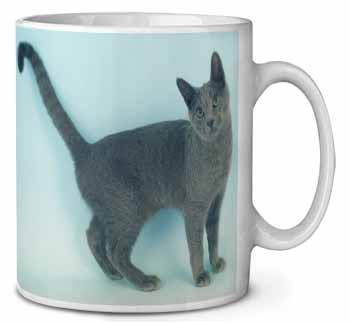Russian Blue Cat Ceramic Coffee Mug/Tea Cup