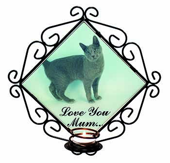 Russian Blue Cat Love You Mum