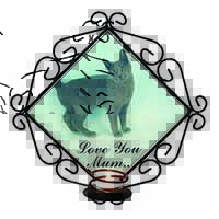 Russian Blue Cat Love You Mum