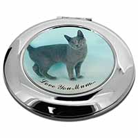 Russian Blue Cat Love You Mum