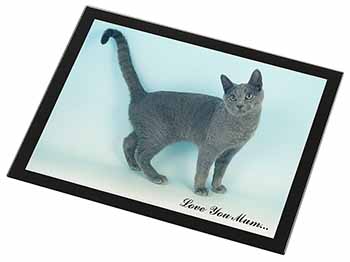 Russian Blue Cat Love You Mum