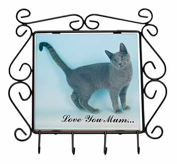 Russian Blue Cat Love You Mum