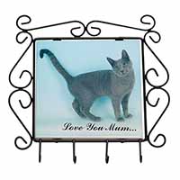 Russian Blue Cat Love You Mum