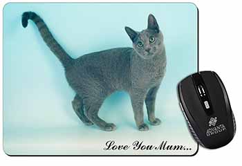 Russian Blue Cat Love You Mum