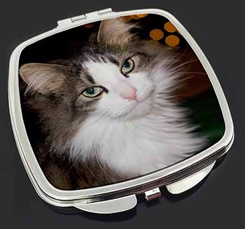Beautiful Tabby Cat Make-Up Compact Mirror