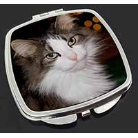 Beautiful Tabby Cat Make-Up Compact Mirror