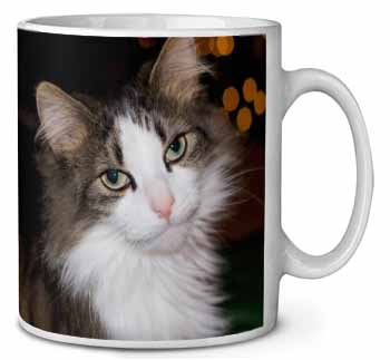 Beautiful Tabby Cat Ceramic 10oz Coffee Mug/Tea Cup