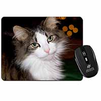 Beautiful Tabby Cat Computer Mouse Mat