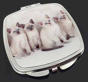 Snowshoe Kittens Snow Shoe Cats Make-Up Compact Mirror