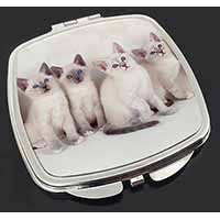 Snowshoe Kittens Snow Shoe Cats Make-Up Compact Mirror