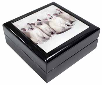 Snowshoe Kittens Snow Shoe Cats Keepsake/Jewellery Box