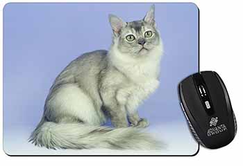 Silver Coat Tiffanie Cat Computer Mouse Mat
