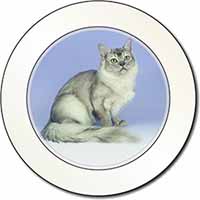 Silver Coat Tiffanie Cat Car or Van Permit Holder/Tax Disc Holder