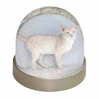 Tonkinese Cat Snow Globe Photo Waterball