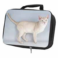 Tonkinese Cat Black Insulated School Lunch Box/Picnic Bag