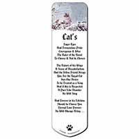 Spirit Cat on Kitten Watch Bookmark, Book mark, Printed full colour