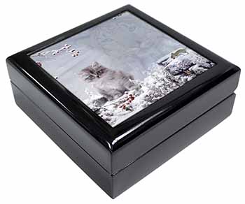 Spirit Cat on Kitten Watch Keepsake/Jewellery Box