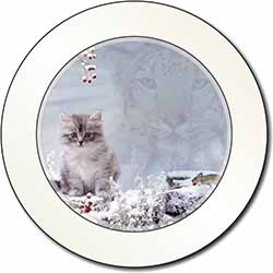 Spirit Cat on Kitten Watch Car or Van Permit Holder/Tax Disc Holder