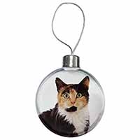 Tortoiseshell Cat Christmas Bauble