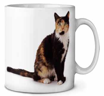 Tortoiseshell Cat Ceramic 10oz Coffee Mug/Tea Cup