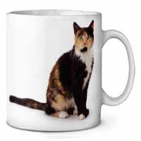 Tortoiseshell Cat Ceramic 10oz Coffee Mug/Tea Cup