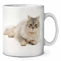 Silver Chinchilla Persian Cat Ceramic 10oz Coffee Mug/Tea Cup