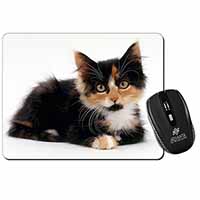 Cute Tortoiseshell Kitten Computer Mouse Mat