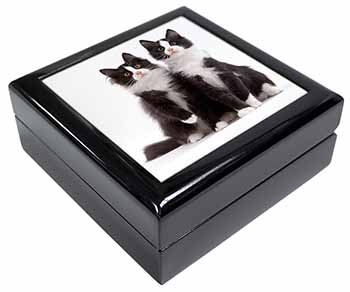 Black and White Cats Keepsake/Jewellery Box