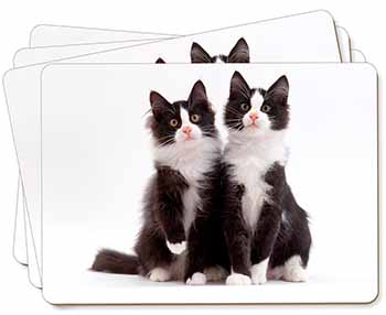 Black and White Cats Picture Placemats in Gift Box