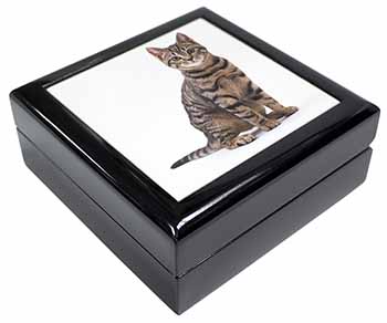 Brown Tabby Cat Keepsake/Jewellery Box