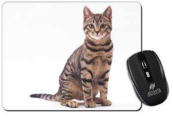 Brown Tabby Cat Computer Mouse Mat