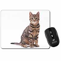 Brown Tabby Cat Computer Mouse Mat