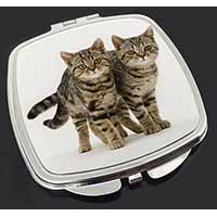 Brown Tabby Cats Make-Up Compact Mirror - Advanta Group®
