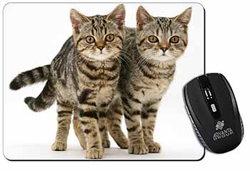 Brown Tabby Cats Computer Mouse Mat