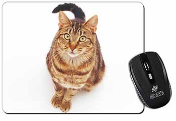 Brown Tabby Cat Computer Mouse Mat