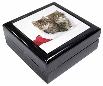 Christmas Kittens Keepsake/Jewellery Box