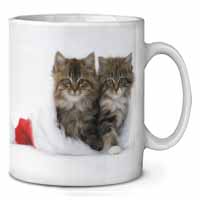 Christmas Kittens Ceramic 10oz Coffee Mug/Tea Cup